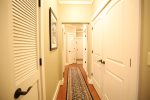 Hallway to other bedrooms in Lincoln Condo